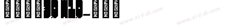 梦源黑体30 W10字体转换